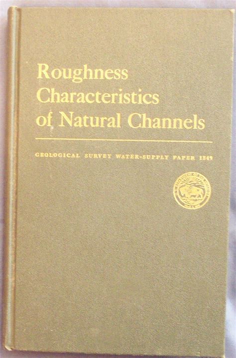 roughness characteristics of natural channels